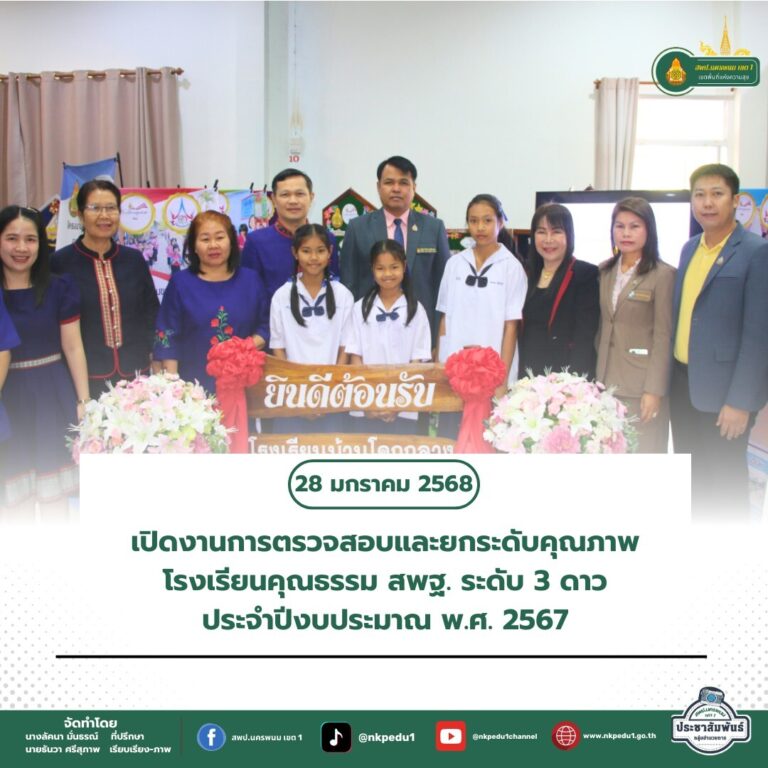 สำนักงานเขตพื้นที่การศึกษาประถมศึกษานครพนม เขต 1 6 8