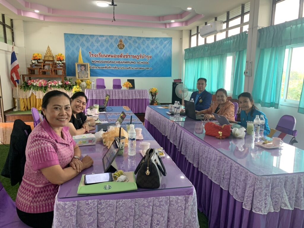 ตรวจเยี่ยมเพื่อสร้างขวัญกำลังใจนักเรียนและคุณครู (National Test : NT) เครือข่ายบ้านแก้งหนองสังข์ 4 S 92381203