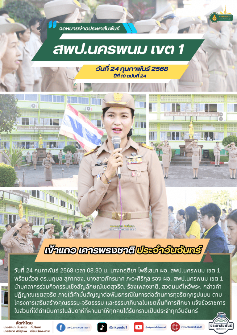จม. สพป.นพ. 1 เดือน ม.ค. 68 1