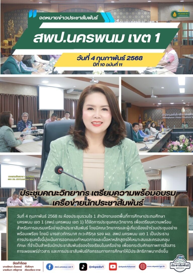 จม. สพป.นพ. 1 เดือน ม.ค. 68 1