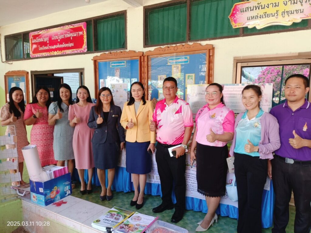 School Leadership ภาคเรียนที่ 2 ปีการศึกษา 2567 โรงเรียนบ้านแสนพันหมันหย่อน 1 S 72810657