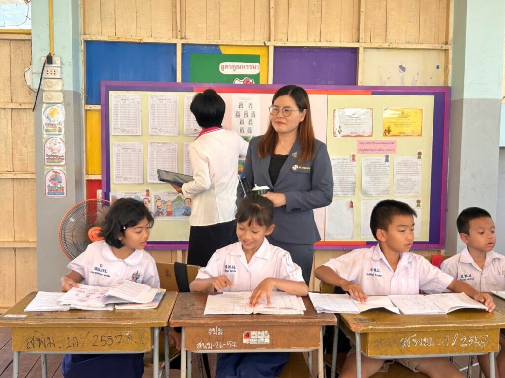 School Leadership ภาคเรียนที่ 2 ปีการศึกษา 2567 โรงเรียนบ้านแสนพันหมันหย่อน 3 S 72810663 0