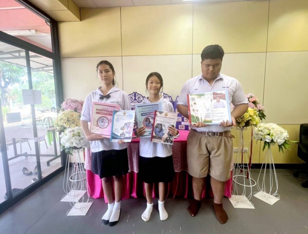 ติดตามและให้กำลังใจนักเรียนในการปฏิบัติงานตามโครงการส่งเสริมการมีรายได้ให้แก่นักเรียน (ทุนแลกงาน) ประจำปี พ.ศ. 2568 3 36023 0
