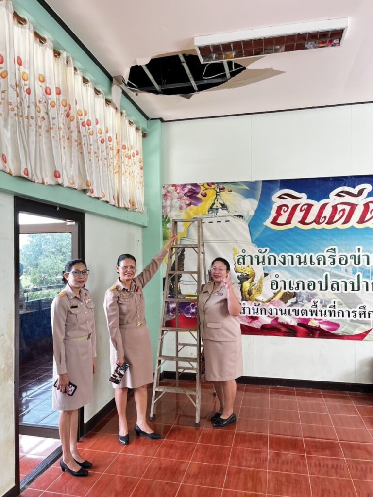 ตรวจสอบความเสียหายโรงเรียนประสบภัยพิบัติ ปีงบประมาณ พ.ศ. 2568 3 S 30228491 0