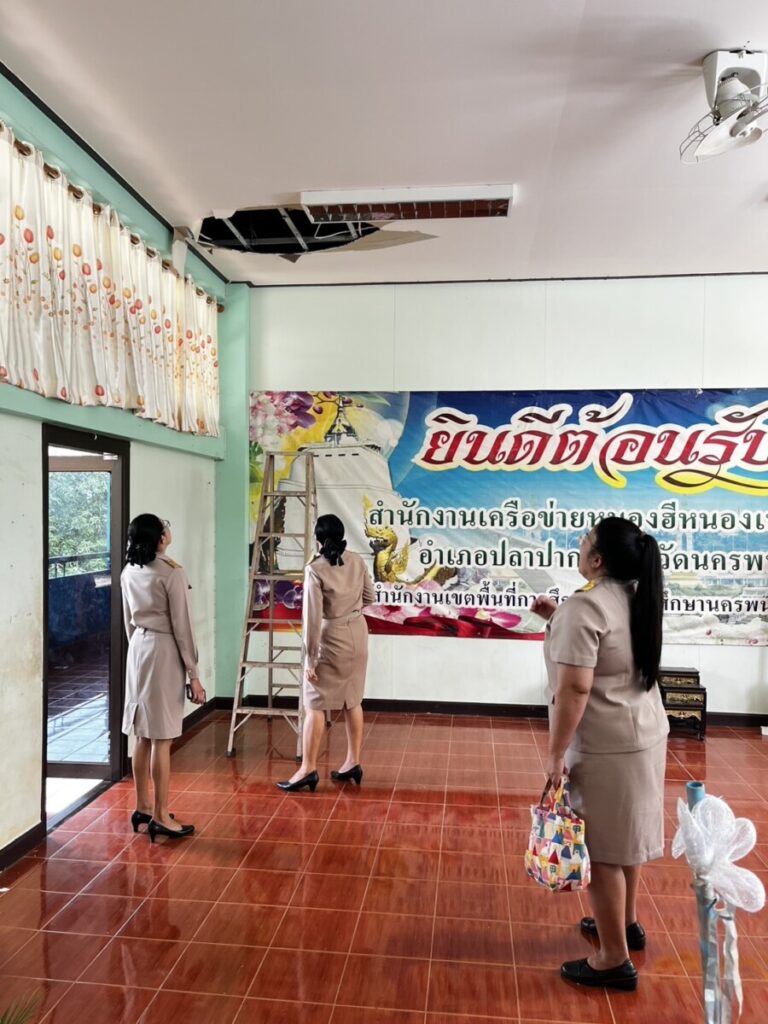 ตรวจสอบความเสียหายโรงเรียนประสบภัยพิบัติ ปีงบประมาณ พ.ศ. 2568 4 S 30228492 0