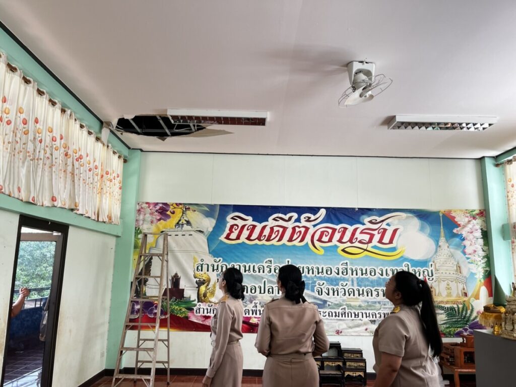 ตรวจสอบความเสียหายโรงเรียนประสบภัยพิบัติ ปีงบประมาณ พ.ศ. 2568 5 S 30228493 0