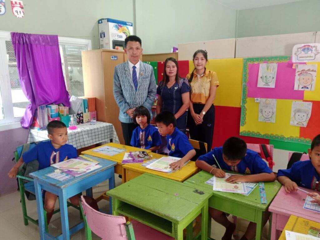 ลงพื้นที่ตรวจเยี่ยมโรงเรียนบ้านสว่างสำราญ 5 214679 0
