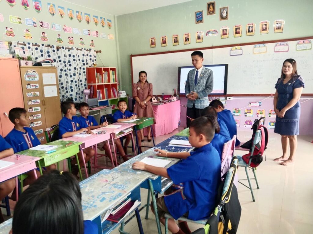 ลงพื้นที่ตรวจเยี่ยมโรงเรียนบ้านสว่างสำราญ 4 214683 0