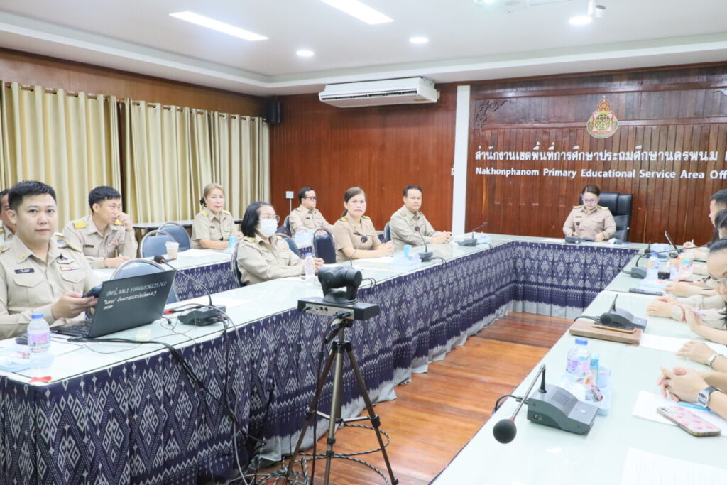 ประชุมคณะกรรมการสังเคราะห์รายงานการประเมินตนเองของสถานศึกษา (SAR) ปีการศึกษา 2567 3 IMG 6647