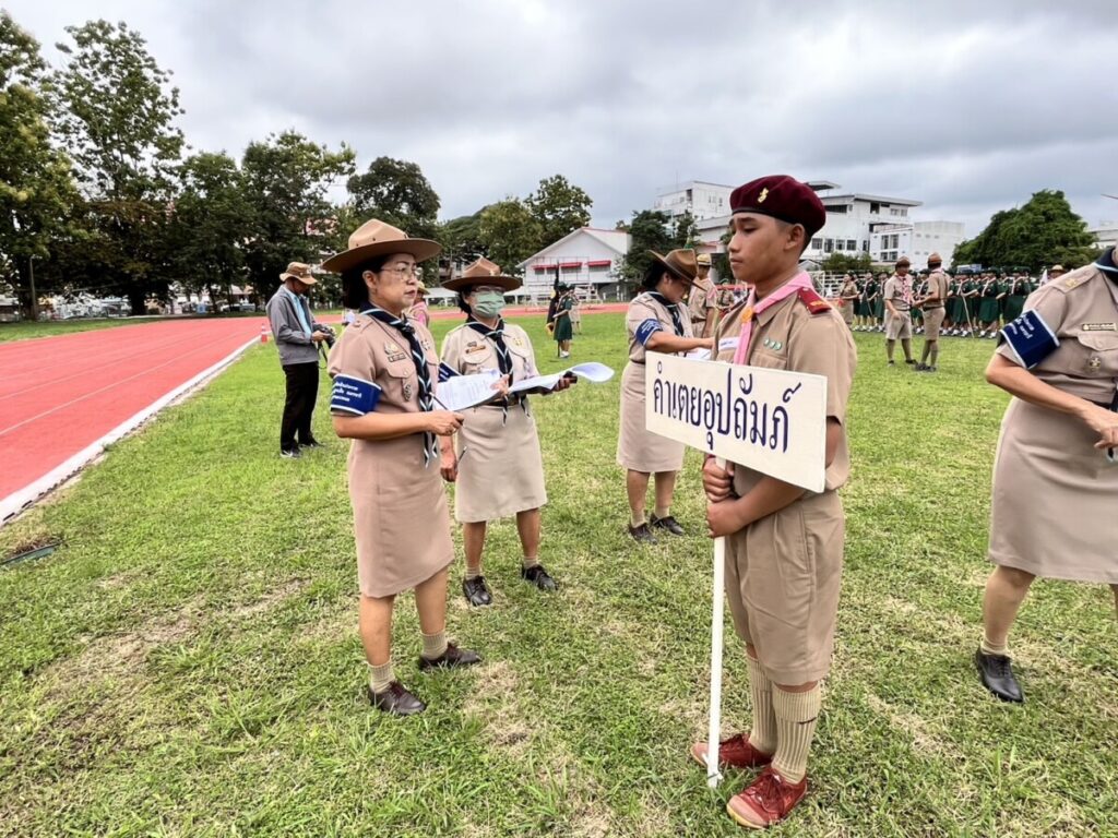 ร่วมเป็นเกียรติในพิธีเปิดกิจกรรมประกวดระเบียบแถวลูกเสือ เนตรนารี ประจำปี พ.ศ. 2568 6 S 3924044 0