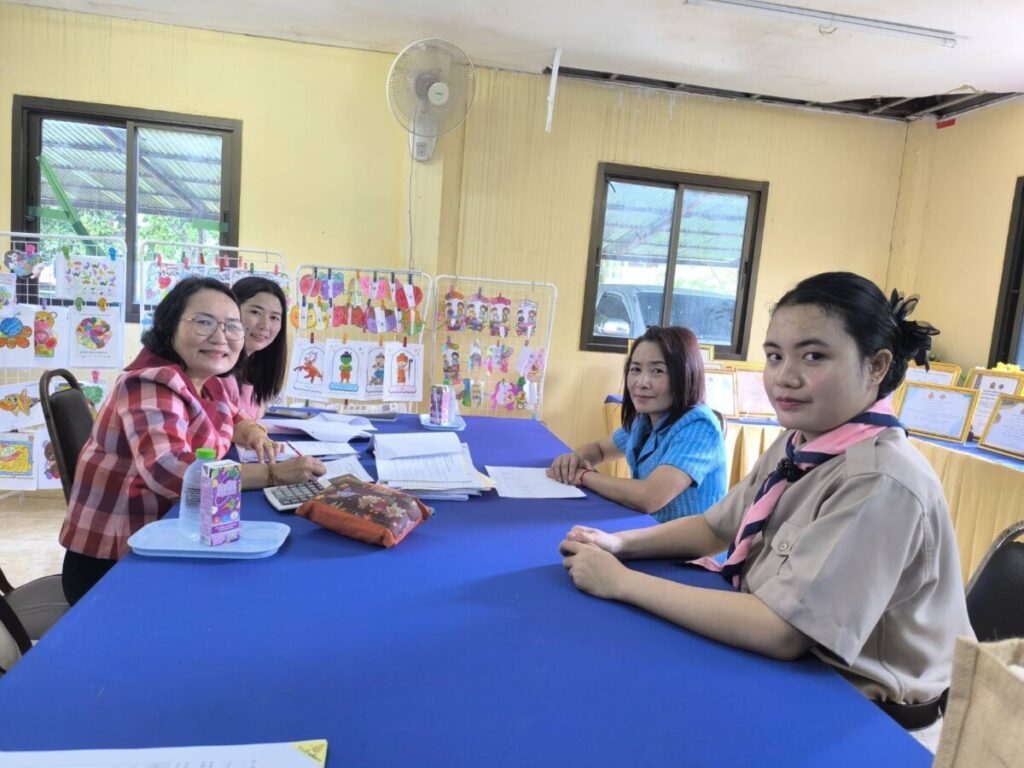 ตรวจสอบการดำเนินงานรายการค่าครุภัณฑ์ ปีงบประมาณ 2567 และตรวจสอบการดำเนินงานโครงการอาหารกลางวัน ประจำปีงบประมาณ 2568 โรงเรียนบ้านต้อง (ศรีบัวบานวิทยาคาร) 7 163104 0