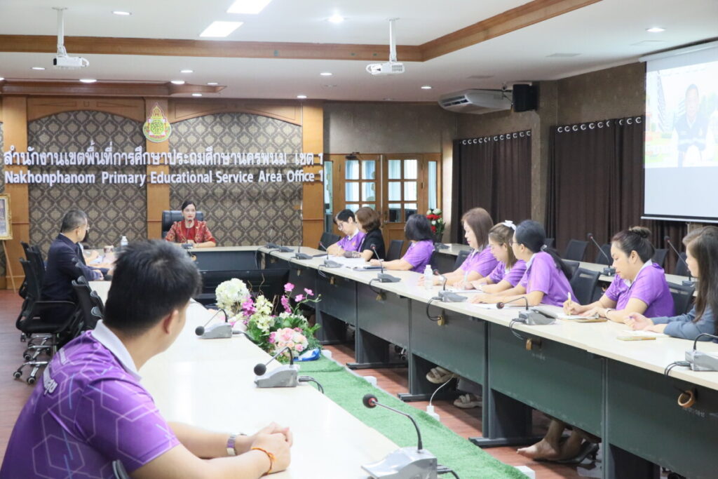 สพป.นครพนม เขต 1 รับชมรายการ “พฤหัสเช้า ข่าว สพฐ.” ครั้งที่ 37/2568 ผ่านระบบออนไลน์ 1 IMG 7782