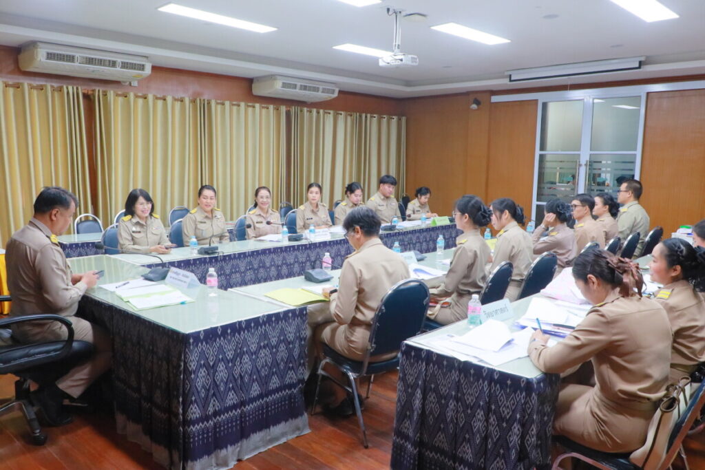 ประธานพิธีบรรจุและแต่งตั้งพนักงานราชการทั่วไป ตำแหน่งครูผู้สอน 3 IMG 1505