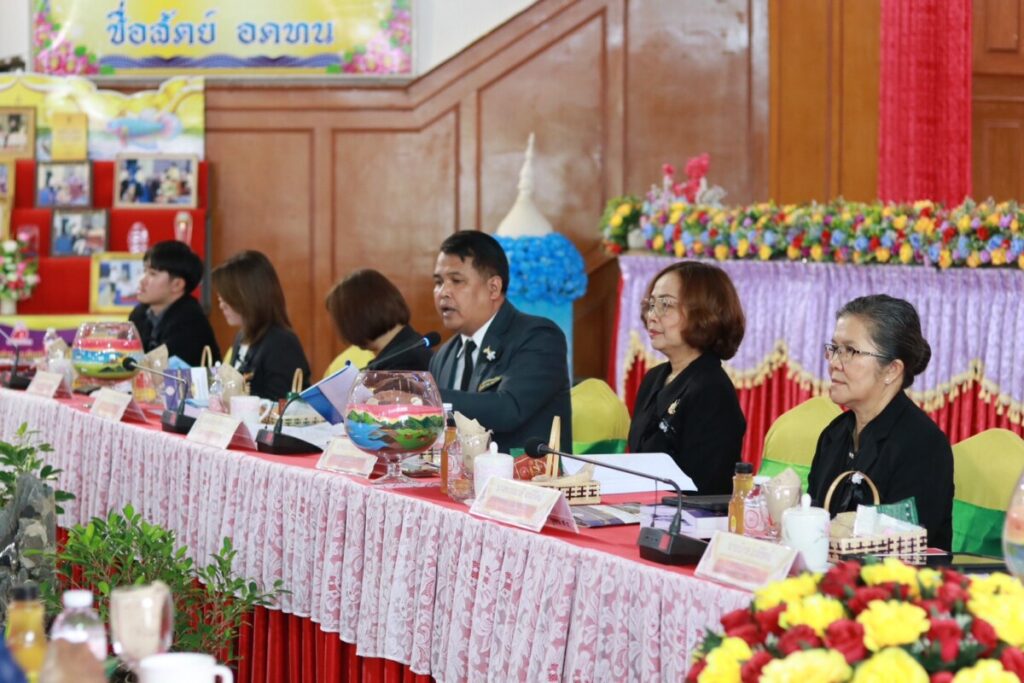 คณะกรรมการประเมินรางวัลพระราชทานระดับจังหวัด ลงพื้นที่ประเมินเชิงประจักษ์ โรงเรียนสหราษฎร์รังสฤษดิ์ 3 S 6348847 0