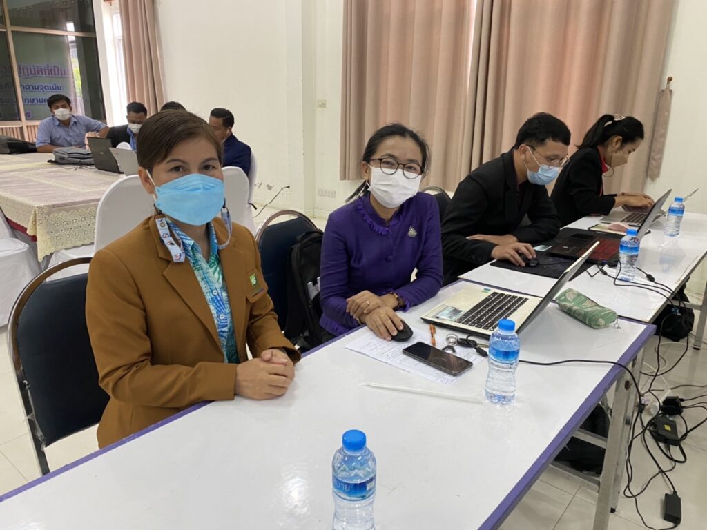 วันที่ ๓ สิงหาคม ๒๕๖๕ การอบรมเชิงปฏิบัติการขับเคลื่อนการจัดการเรียนรู้ด้วยสื่อเทคโนโลยีดิจิทัล ระดับการศึกษาขั้นพื้นฐาน (OBEC Content Center) กลุ่มพื้นที่การศึกษา ประจำเขตตรวจราชการที่ ๑๑ 4 S 8519687