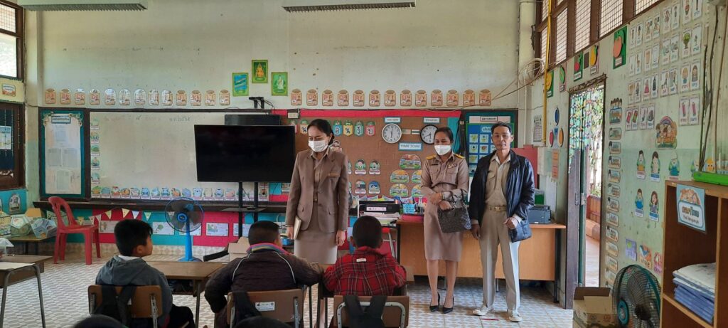 ออกนิเทศ และตรวจเยี่ยมโรงเรียนในเครือข่ายกุตาไก้นามะเขือ 1 5519