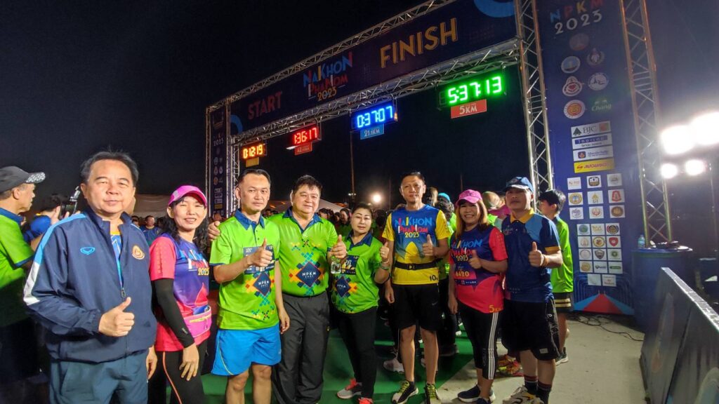 ร่วมพิธีเปิดกิจกรรมการแข่งขันเดิน – วิ่งข้ามโขง “นครพนม – คำม่วน มาราธอน 2566” (NAKHON PHANOM – KHAMMOUAN MARATHON 2023) Season 5 ณ สะพานมิตรภาพไทย – ลาว แห่งที่ 3 (นครพนม – คำม่วน) 3 495664
