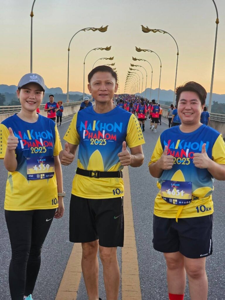 ร่วมพิธีเปิดกิจกรรมการแข่งขันเดิน – วิ่งข้ามโขง “นครพนม – คำม่วน มาราธอน 2566” (NAKHON PHANOM – KHAMMOUAN MARATHON 2023) Season 5 ณ สะพานมิตรภาพไทย – ลาว แห่งที่ 3 (นครพนม – คำม่วน) 6 570546