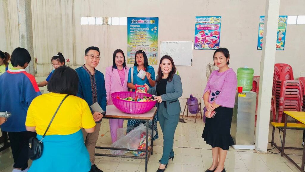 ออกเยี่ยม นิเทศ กิจกรรมในชั้นเรียน และโครงการอาหารกลางวัน รร.บ้านดอนข้าวหลาม, รร.บ้านฝั่งแดง (พระเทพฯ), รร.บ้านนาหนาด อ. ธาตุพนม จ.นครพนม 6 60170