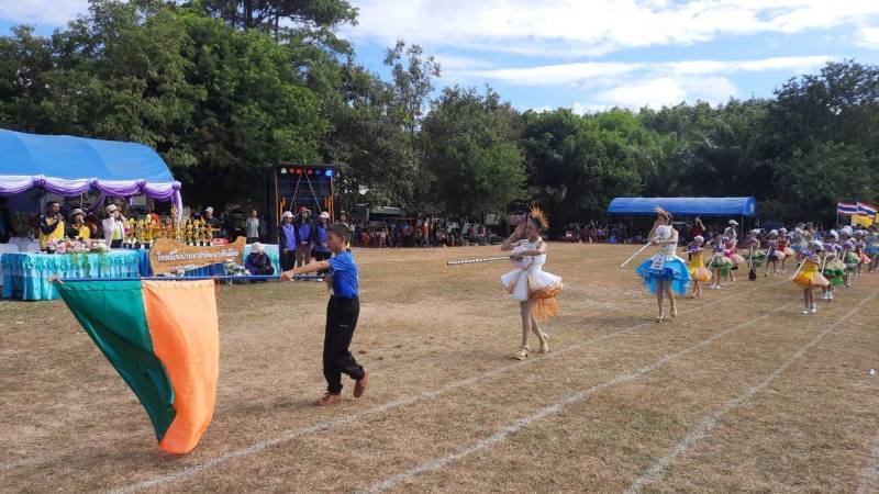 พิธีเปิดการแข่งขันกีฬาเครือข่ายอุ่มเหม้านาหนาด “ชาติพัฒนาเกมส์ ” ประจำปีการศึกษา 2566 7 955487 0