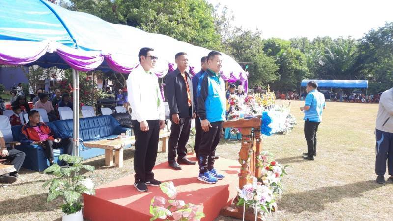 พิธีเปิดการแข่งขันกีฬาเครือข่ายอุ่มเหม้านาหนาด “ชาติพัฒนาเกมส์ ” ประจำปีการศึกษา 2566 4 955503 0