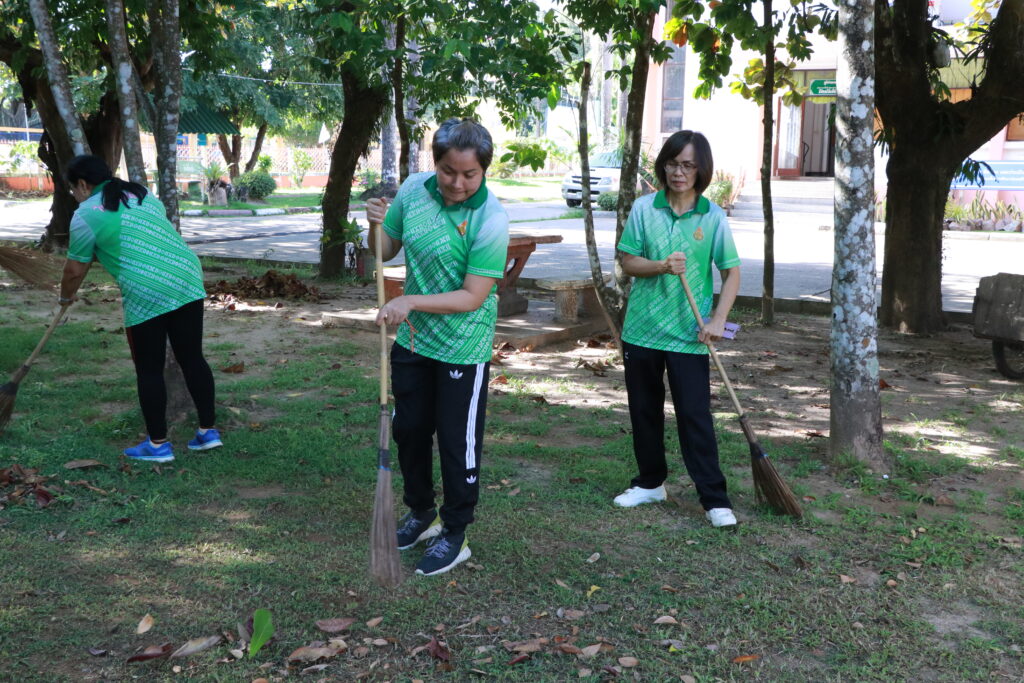 กิจกรรม 5 ส และกิจกรรมขยับกาย สบายชีวี สุขภาพจิตแจ่มใส ตามโครงการสถานที่ทำงานน่าอยู่ น่าทำงาน (Healthy Workplace) ประจำปีงบประมาณ พ.ศ. 2567 1 IMG 7702