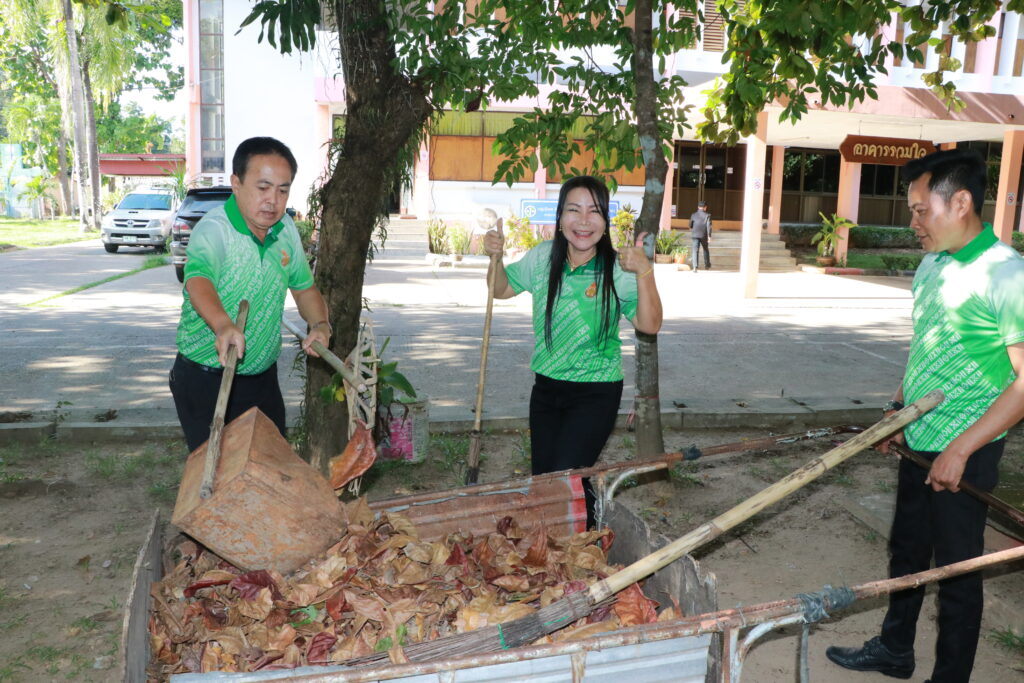 กิจกรรม 5 ส และกิจกรรมขยับกาย สบายชีวี สุขภาพจิตแจ่มใส ตามโครงการสถานที่ทำงานน่าอยู่ น่าทำงาน (Healthy Workplace) ประจำปีงบประมาณ พ.ศ. 2567 4 IMG 7735