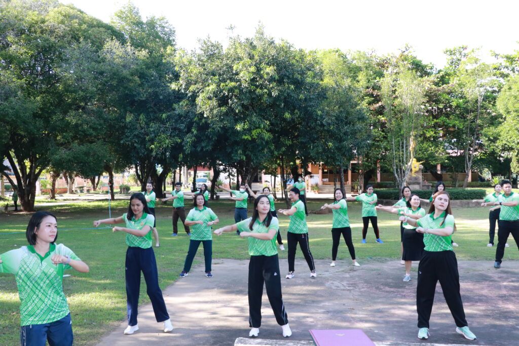 กิจกรรม 5 ส และกิจกรรมขยับกาย สบายชีวี สุขภาพจิตแจ่มใส ตามโครงการสถานที่ทำงานน่าอยู่ น่าทำงาน (Healthy Workplace) ประจำปีงบประมาณ พ.ศ. 2567 6 IMG 7756
