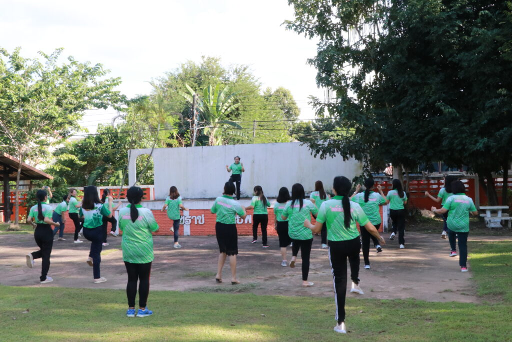 กิจกรรม 5 ส และกิจกรรมขยับกาย สบายชีวี สุขภาพจิตแจ่มใส ตามโครงการสถานที่ทำงานน่าอยู่ น่าทำงาน (Healthy Workplace) ประจำปีงบประมาณ พ.ศ. 2567 9 IMG 7774
