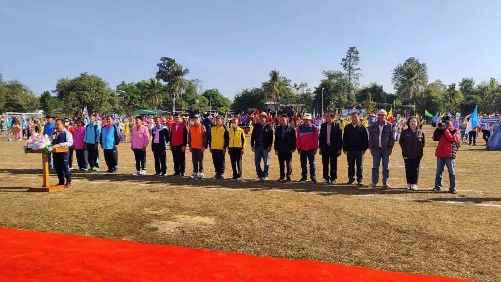 พิธีเปิดการแข่งขันกีฬานักเรียน โคกหินเเฮ่ท่าลาดนาขามเกมส์ ณ โรงเรียนบ้านนาขาม 2 25331