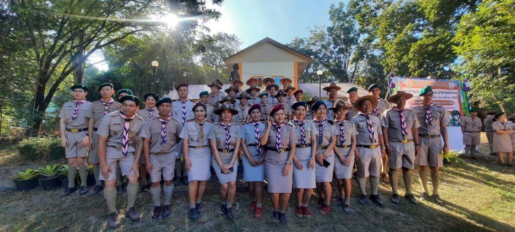 พิธีเปิดโครงการเดินทางไกลและเข้าค่ายพักแรมลูกเสือ เนตรนารี และยุวกาชาด เครือข่ายอนุบาลท่าค้อขามเฒ่า ประจำ ปีการศึกษา 2566 5 70978