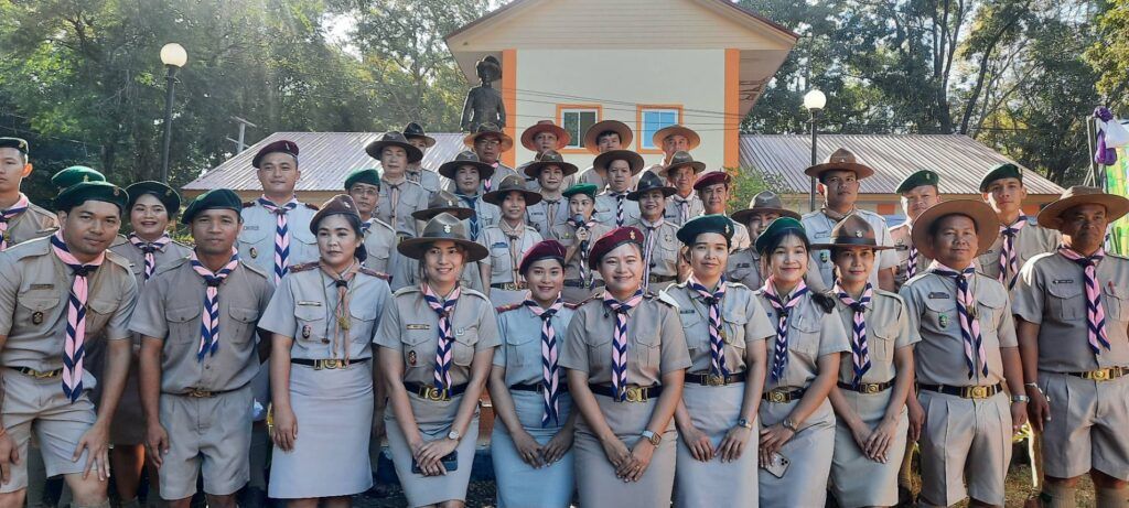 พิธีเปิดโครงการเดินทางไกลและเข้าค่ายพักแรมลูกเสือ เนตรนารี และยุวกาชาด เครือข่ายอนุบาลท่าค้อขามเฒ่า ประจำ ปีการศึกษา 2566 4 70979