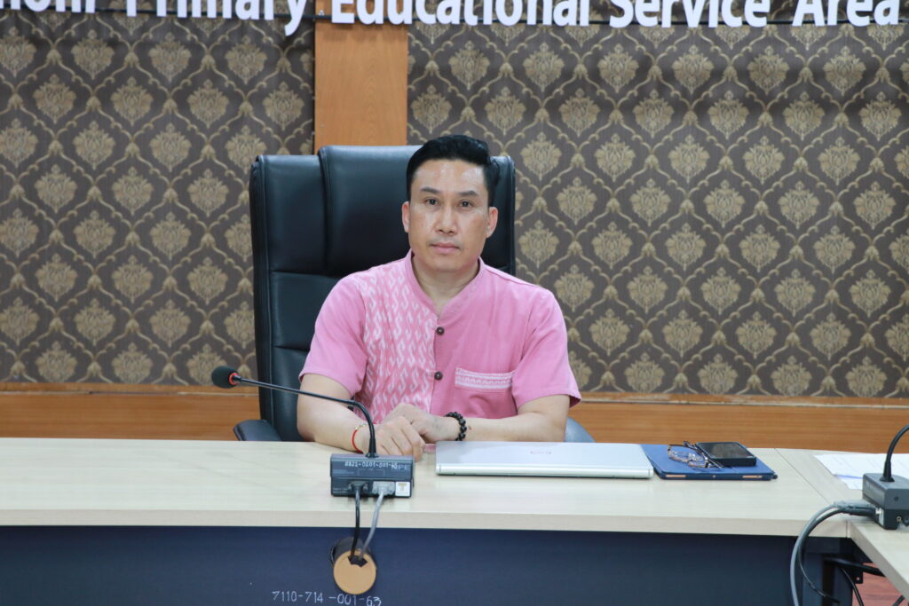 การประชุมชี้แจงศูนย์สอบ การเตรียมความพร้อมการทดสอบทางการศึกษาระดับชาติขั้นพื้นฐาน (O-NET) ครั้งที่ 2 ปีการศึกษา 2566 3 IMG 1835