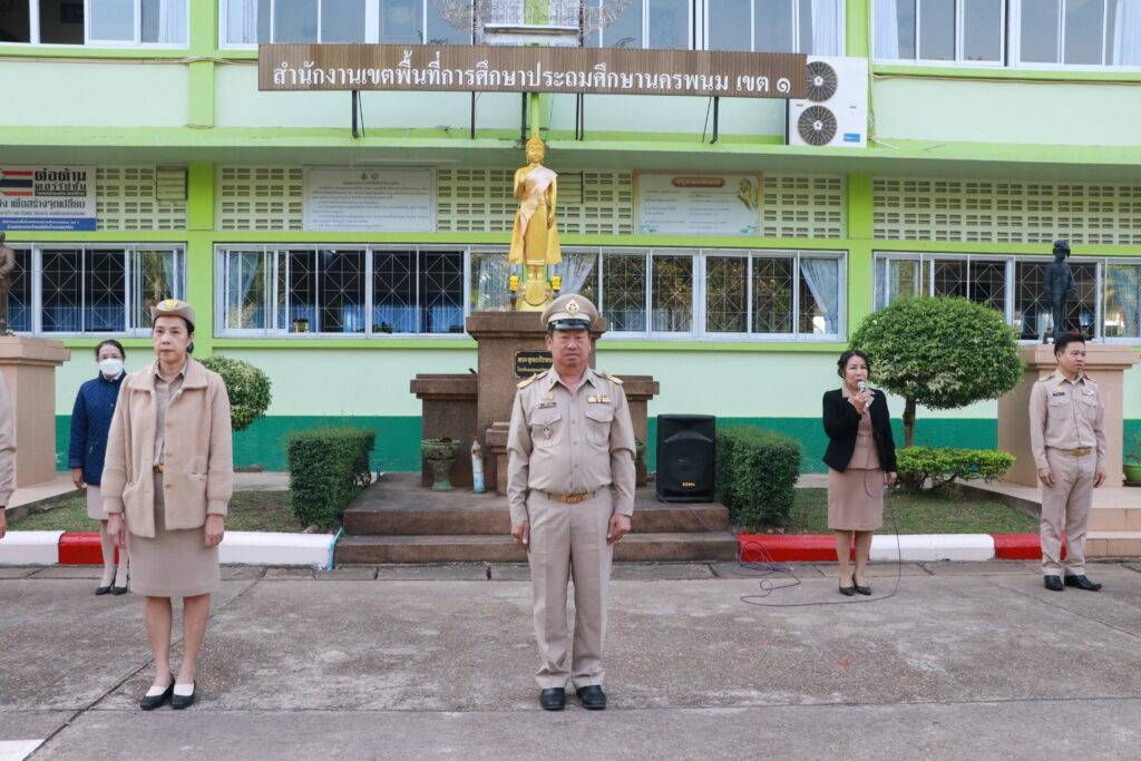 กิจกรรมเชิงสัญลักษณ์เขตสุจริต,ร้องเพลงชาติ, สวดมนต์ไหว้พระ,กล่าวคำปฏิญาณเขตสุจริต 3 IMG 2795