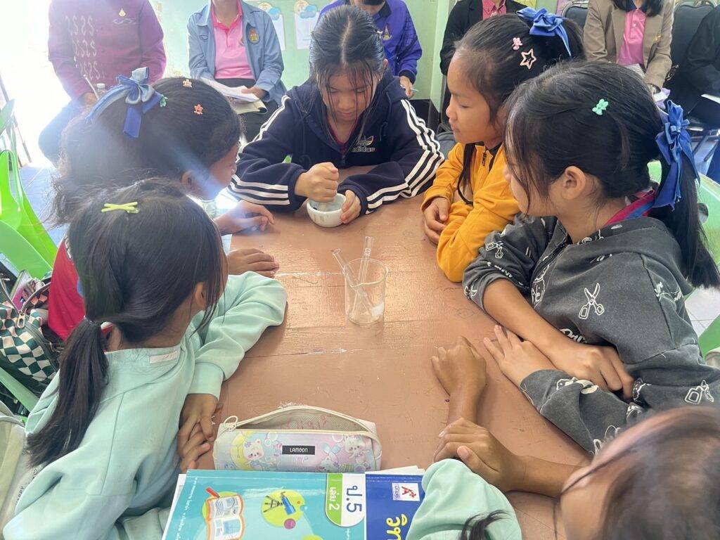 ลงพื้นที่นิเทศตามโครงการการพัฒนาโรงเรียนสู่การเป็นชุมชนแห่งการเรียนรู้ทางวิชาชีพ สำนักงานเขตพื้นที่การศึกษาประถมศึกษานครพนม เขต 1 3 S 48431197
