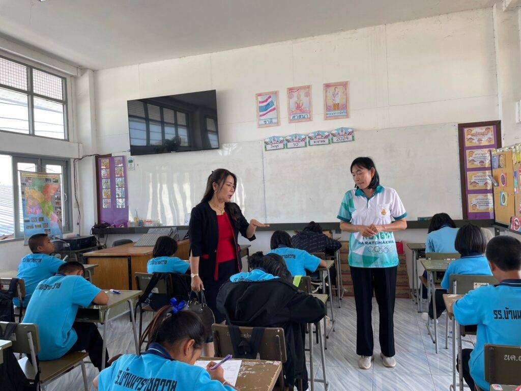 นิเทศ ติดตามการขับเคลื่อนโครงการพัฒนาคุณภาพการเรียนการสอนภาษาไทย ตามนโยบาย "เด็กไทยวิถีใหม่ อ่านออก เขียนได้ทุกคน "ปีการศึกษา 2566 ณ.โรงเรียนบ้านเหล่าภูมีคำธาตุและโรงเรียนบ้านนาราชควาย 3 65AE88B8 A26E 4F3C 8655 6292CD553653