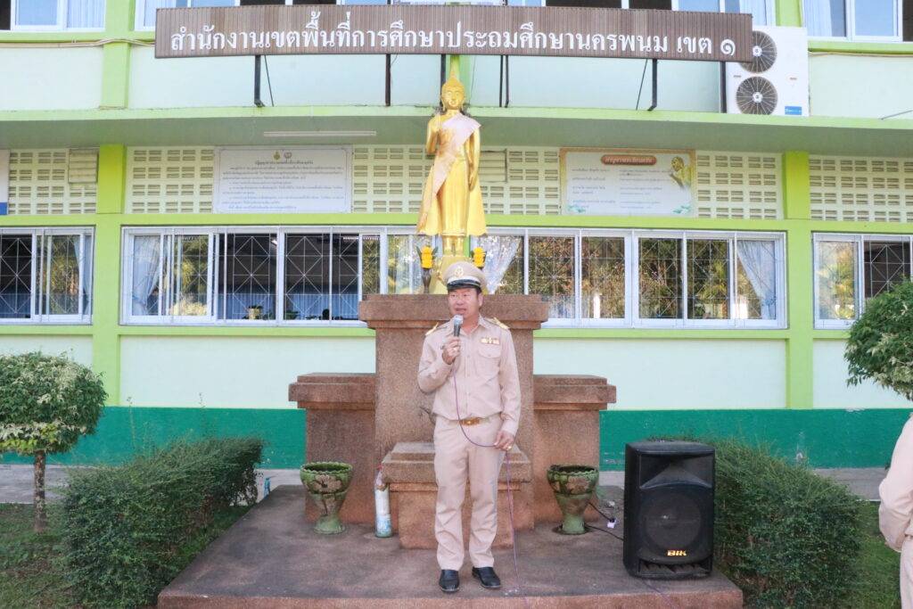กิจกรรมเชิงสัญลักษณ์เขตสุจริต,ร้องเพลงชาติ, สวดมนต์ไหว้พระ,กล่าวคำปฏิญาณเขตสุจริต 7 IMG 3922