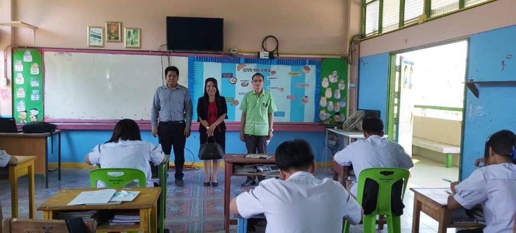 นิเทศ ติดตามการขับเคลื่อนโครงการพัฒนาคุณภาพการเรียนการสอนภาษาไทย ตามนโยบาย "เด็กไทยวิถีใหม่ อ่านออก เขียนได้ทุกคน "ปีการศึกษา 2566 ณ.โรงเรียนบ้านเหล่าภูมีคำธาตุและโรงเรียนบ้านนาราชควาย 5 S 5660755
