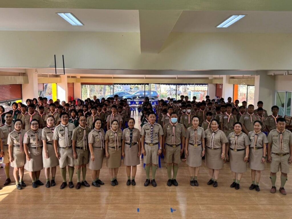 พิธีเปิดการฝึกอบรม ลูกเสือต้านภัยยาเสพติด ประจำปีงบประมาณ 2567 รุ่นที่ 1 ณ ค่ายลูกเสือจังหวัดนครพนม (ค่ายภูเขาทอง) 7 31522