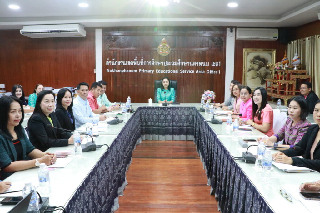 การประชุมคณะกรรมการประเมินโครงการสถานศึกษาสีขาว ปลอดยาเสพติดและอบายมุข ปีการศึกษา 2566 2 IMG 6346