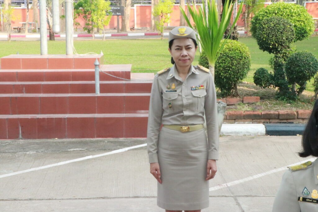 กิจกรรมเชิงสัญลักษณ์เขตสุจริต,ร้องเพลงชาติ, สวดมนต์ไหว้พระ,กล่าวคำปฏิญาณเขตสุจริต 5 IMG 7778