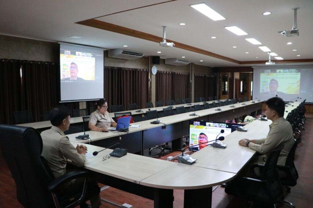 ประชุมทางไกลผ่านระบบสื่อสารสองทางในการสร้างความเข้าใจและให้ความรู้ด้วยสื่อเทคโนโลยีดิจิทัล 2 IMG 9246
