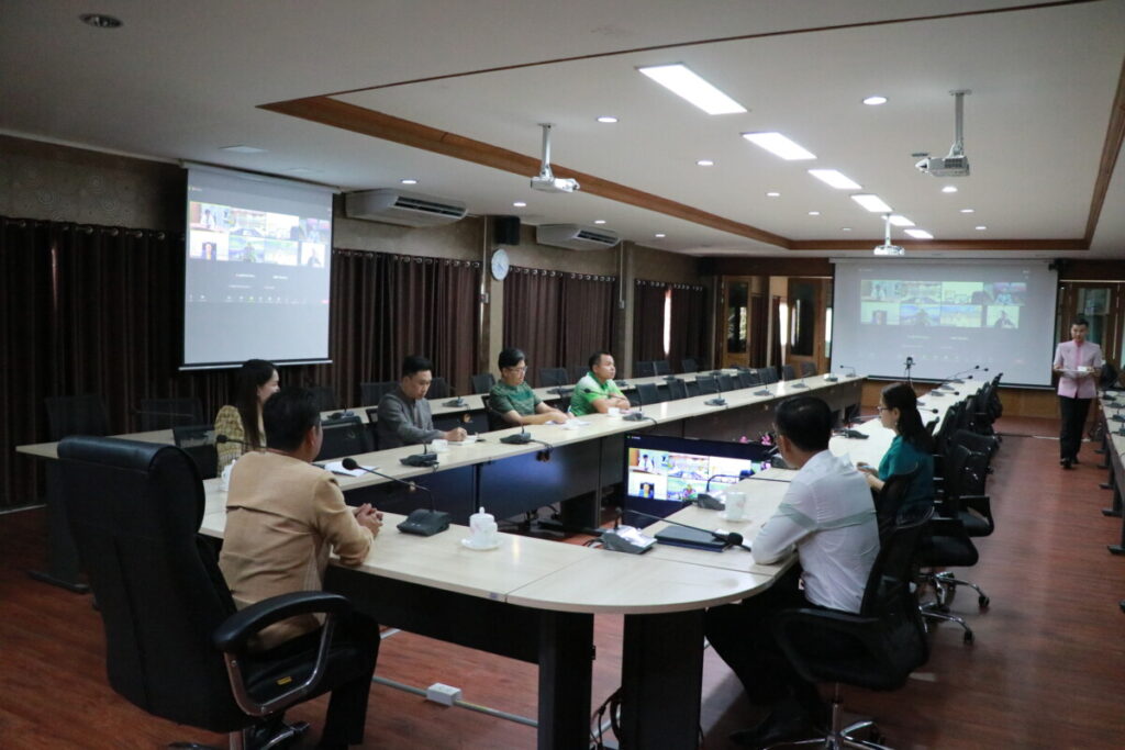 ประชุมทางไกล Video Conference เตรียมความพร้อมกพฐ.สัญจร 6 IMG 9310