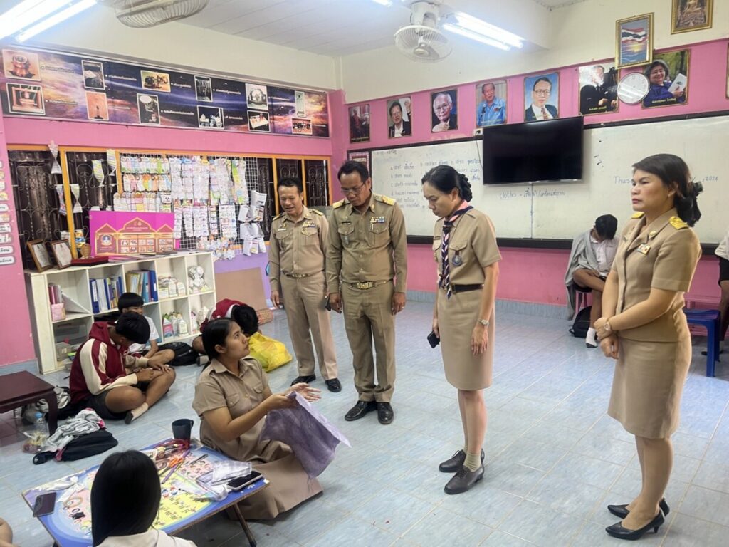 ลงพื้นที่ติดตามการเตรียมความพร้อม กพฐ.สัญจร 27 ก.พ. 67 5 S 50118806 0