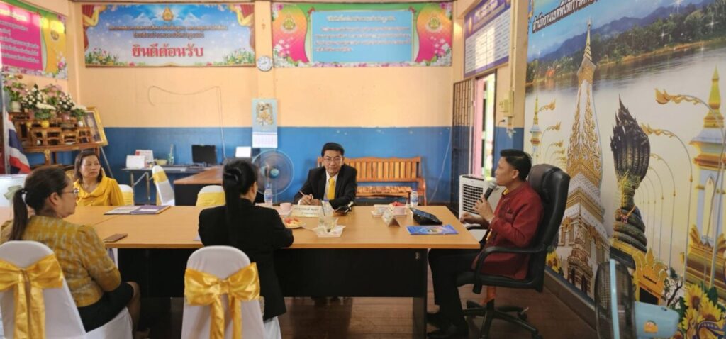 ที่ปรึกษาในการปฏิบัติงานในหน้าที่ ตำแหน่งผู้อำนวยการสถานศึกษา (Coaching) โรงเรียนบ้านนาคำโนนขาม และ โรงเรียนบ้านหนองบัวหน้าฐานบิน 3 124922 0