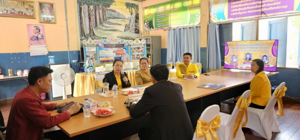 ที่ปรึกษาในการปฏิบัติงานในหน้าที่ ตำแหน่งผู้อำนวยการสถานศึกษา (Coaching) โรงเรียนบ้านนาคำโนนขาม และ โรงเรียนบ้านหนองบัวหน้าฐานบิน 5 124926 0