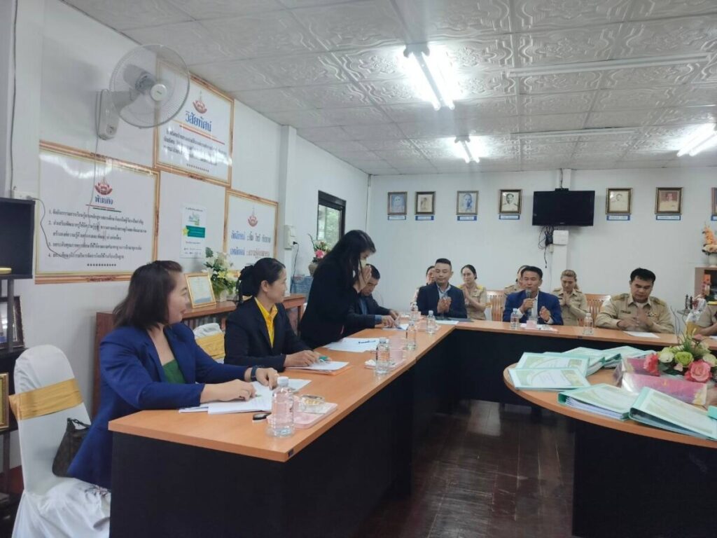ประเมินสถานศึกษาแบบอย่างการจัดกิจกรรมการเรียนรู้และการบริหารจัดการ (สถานศึกษาพอเพียง) 5 246852 0
