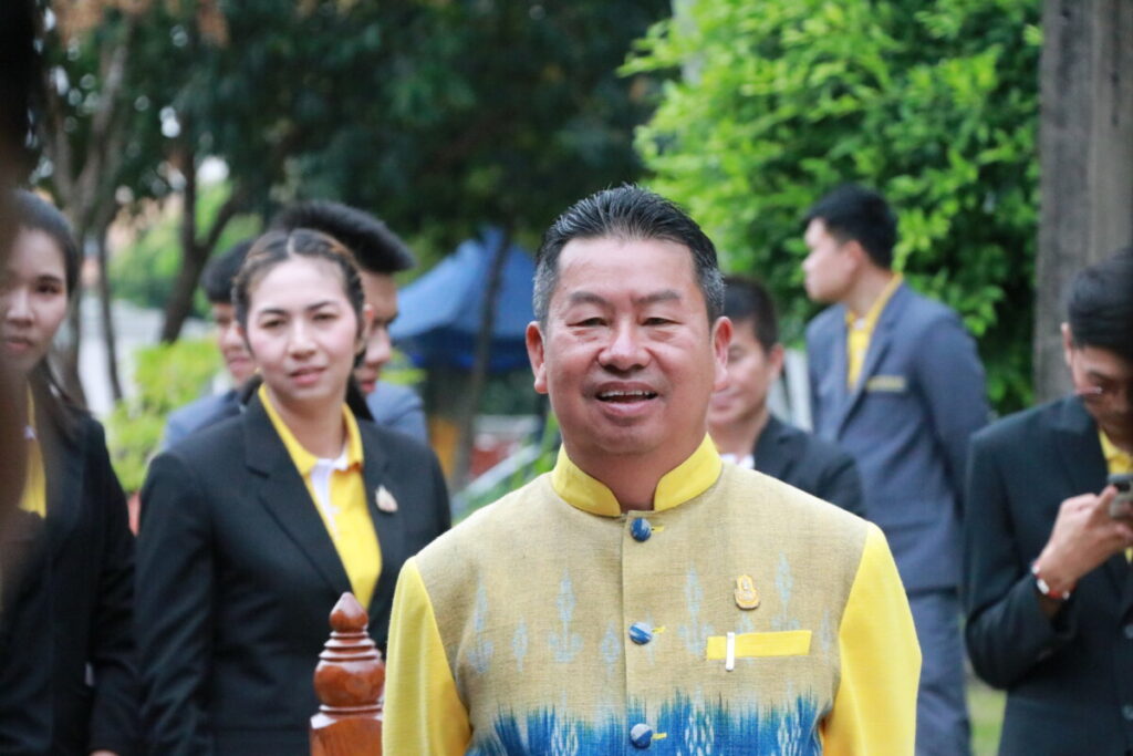 การจัดแสดงผลงานและแลกเปลี่ยนเรียนรู้การดำเนินงาน โครงการสถานศึกษาสีขาว ปีการศึกษา 2566 6 IMG 3580