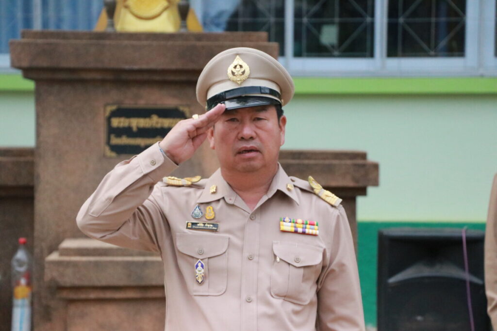 ร่วมกิจกรรมเชิงสัญลักษณ์เขตสุจริต,ร้องเพลงชาติ ประจำวันที่ 19 มีนาคม 2567 2 IMG 4457