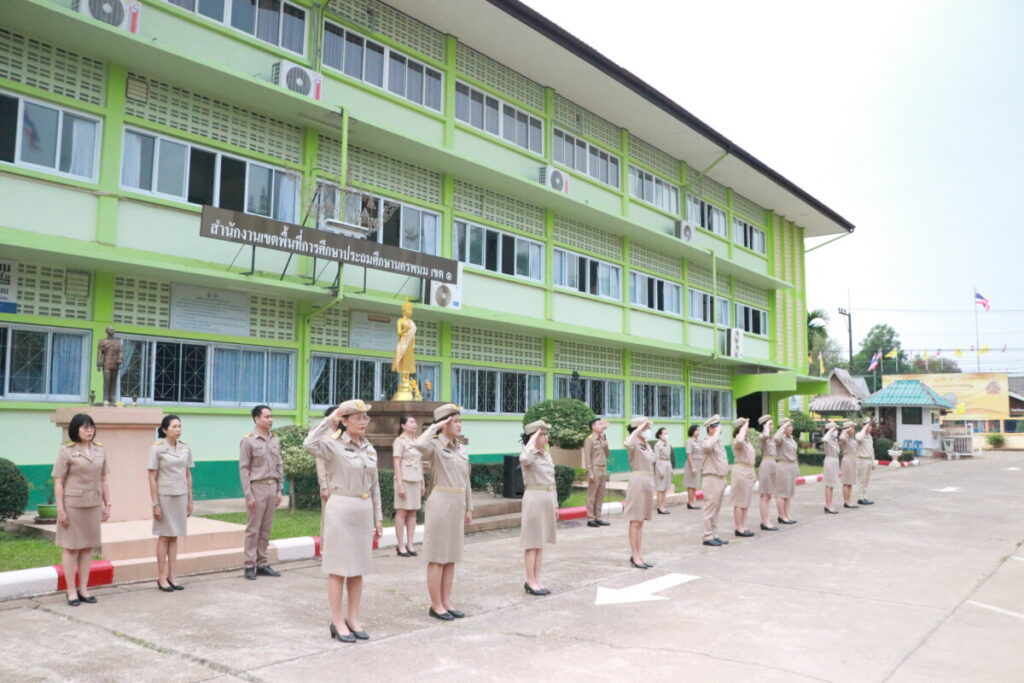 ร่วมกิจกรรมเชิงสัญลักษณ์เขตสุจริต,ร้องเพลงชาติ ประจำวันที่ 19 มีนาคม 2567 4 IMG 4461